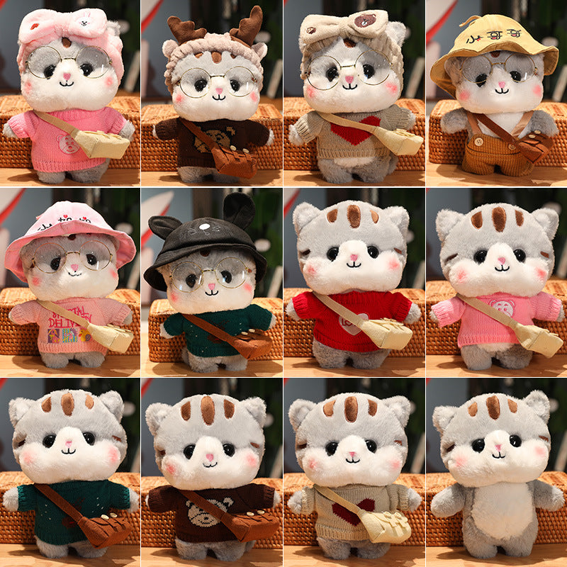Cute Cat Stuffed Animal Funny Plush New Arrival Creative