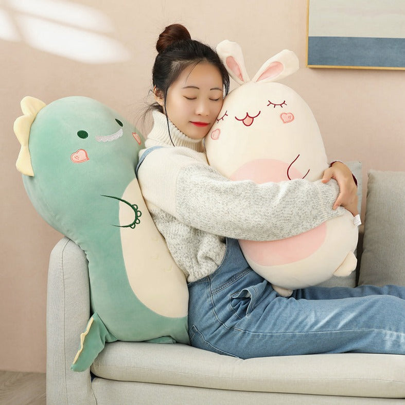 Kawaii Animal Plush Cushion