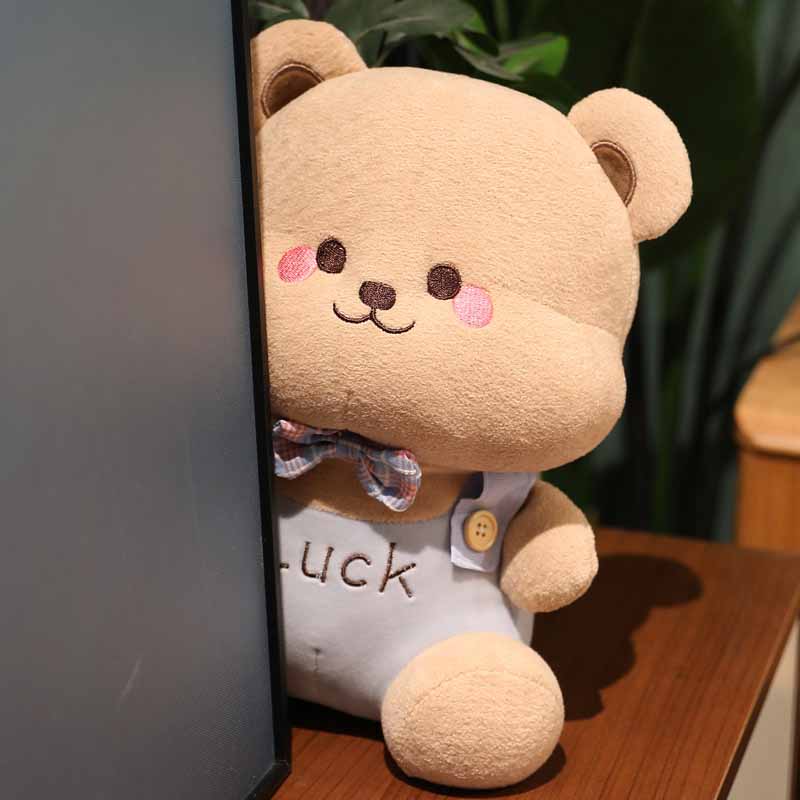 Kawaii Lucky Bear Stuffed Animal Cute Doll