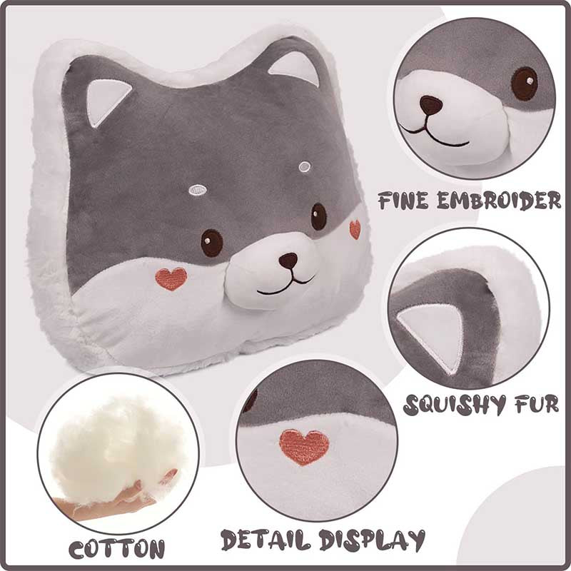 12 inch Cute Husky Plush