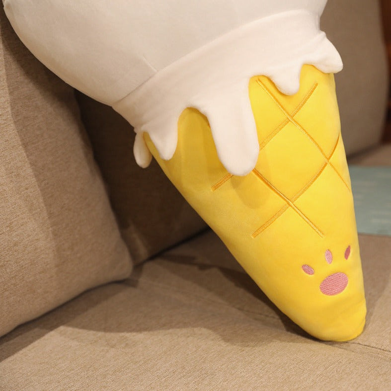 Kawaii Bunny Ice Cream Food Plush