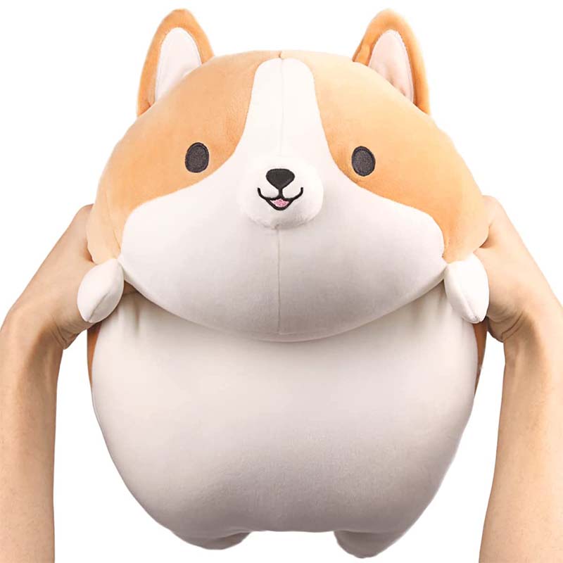 Corgi Puppy Throw Pillow