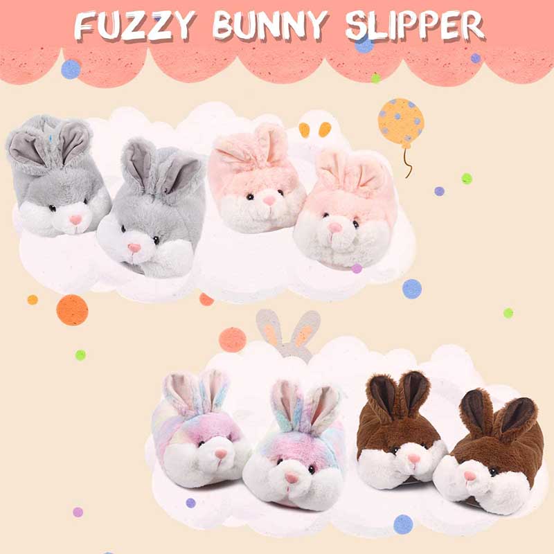 Women's Classic Plush Rabbit Slippers