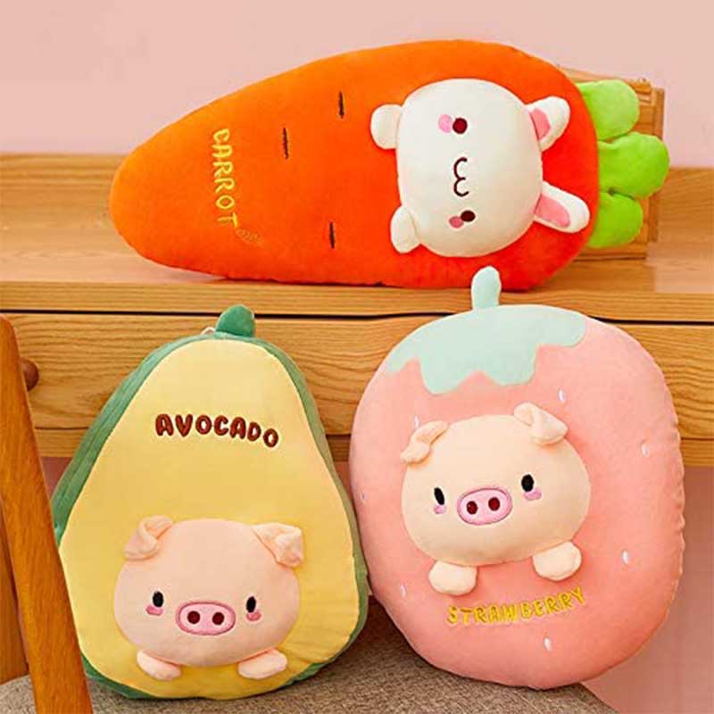 Avocado Piggy Plush Stuffed Animal Arelux-home