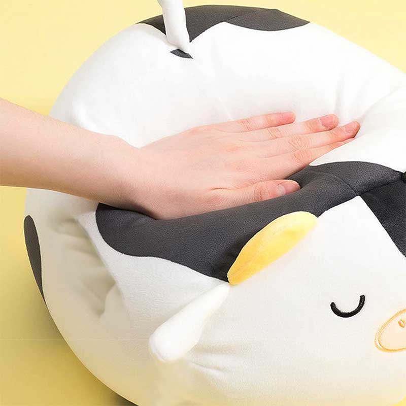 Kawaii Cow Plush Pillow