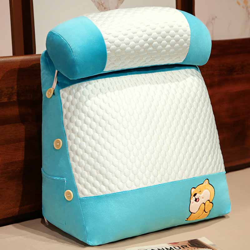 Backrest Cushion with Ice Cold Mat 18 inch Green