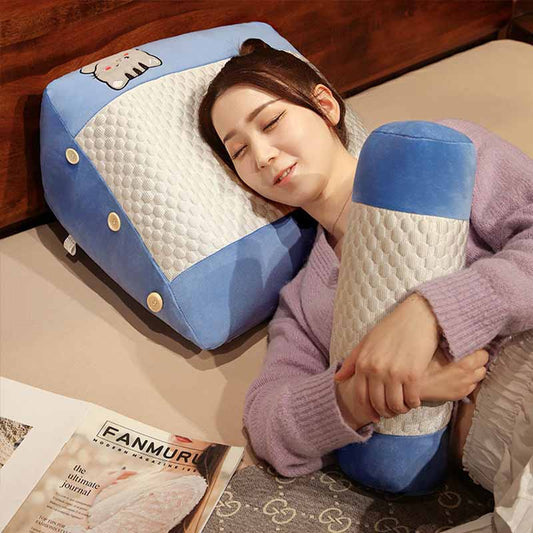 Backrest Cushion with Ice Cold Mat 18 inch  Blue