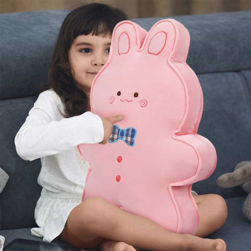 16 inch Cute Bunny Biscuit Plush