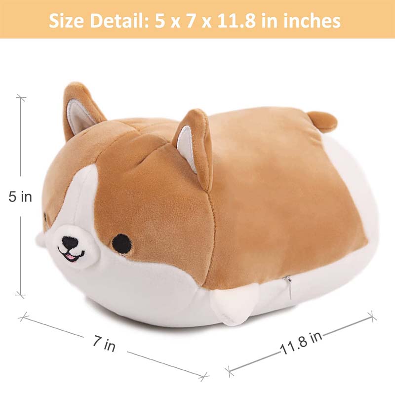 Corgi Puppy Throw Pillow