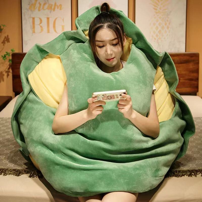 Giant Turtle Shell Plush Toy Funny Cushion Adult Can Wear 100 CM