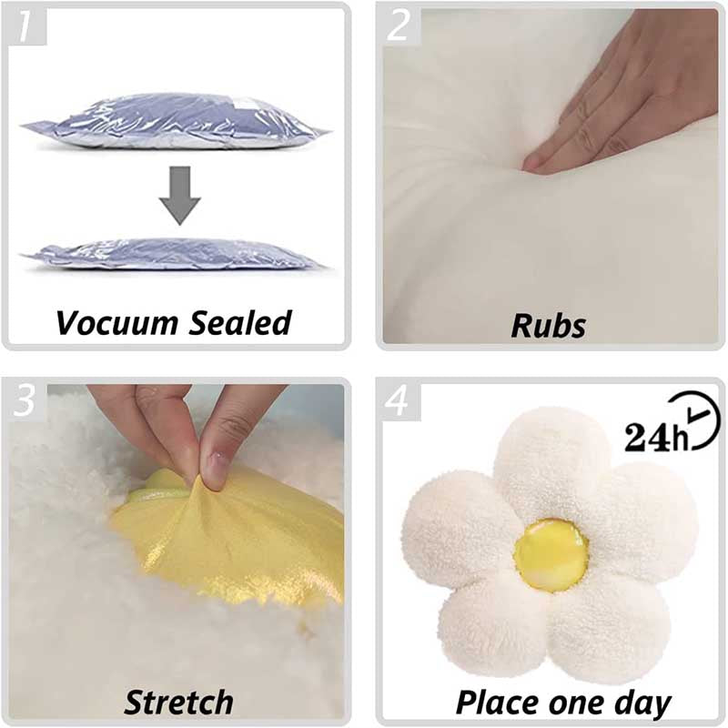 Flower Plush Cushion