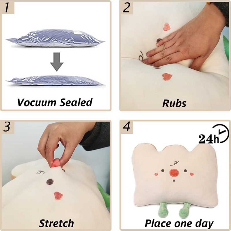 Cute Bread Pillow Plush Toy 16 inch