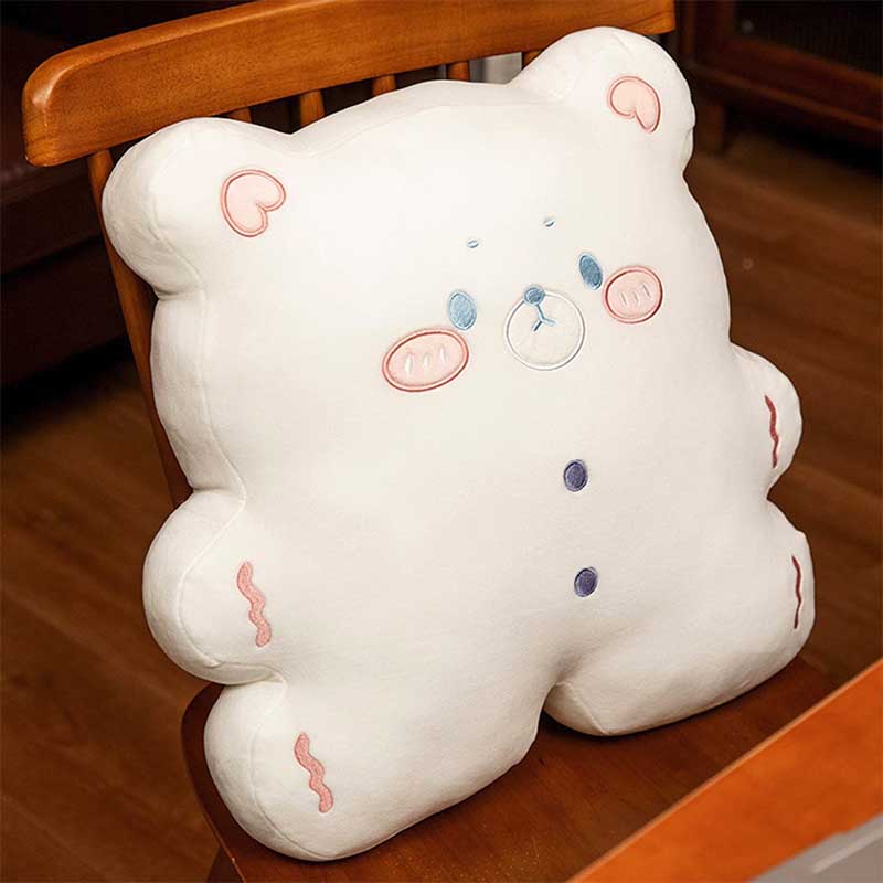 15 inch Cute Bear Biscuit Plush