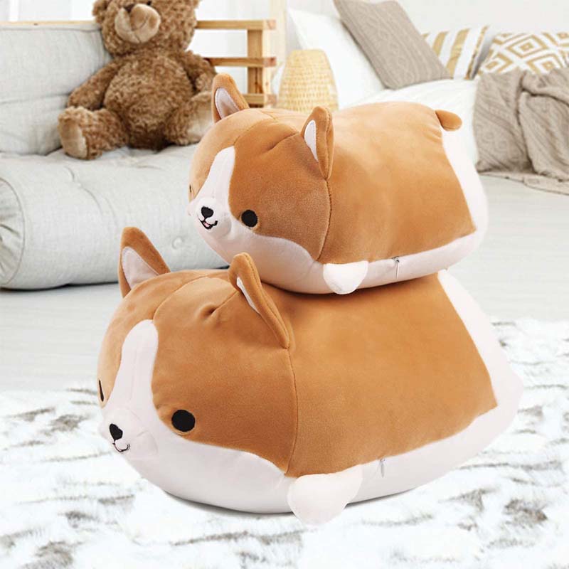 Corgi Puppy Throw Pillow