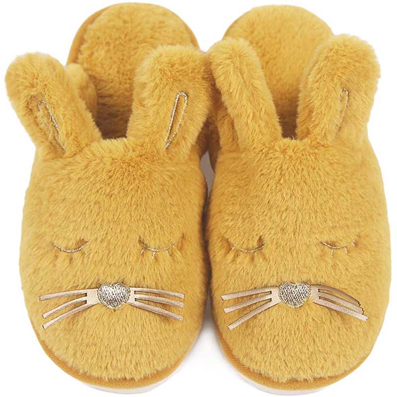 Women's Memory Foam Indoor Bunny Slippers