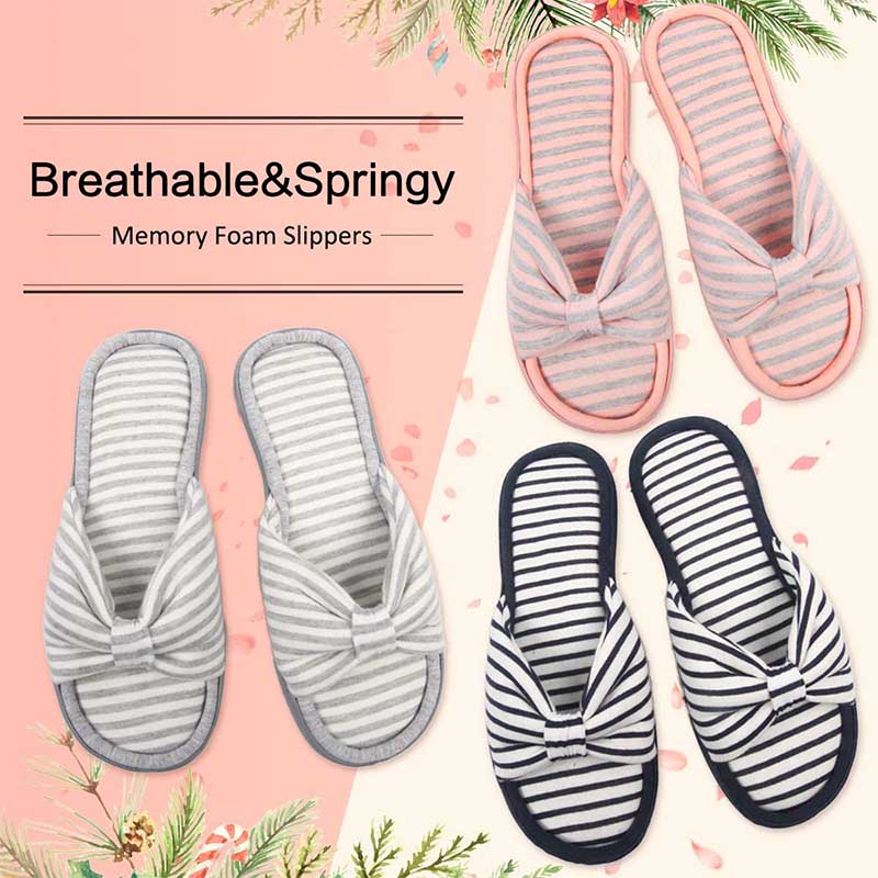 Women's Summer Open Toe House Slippers