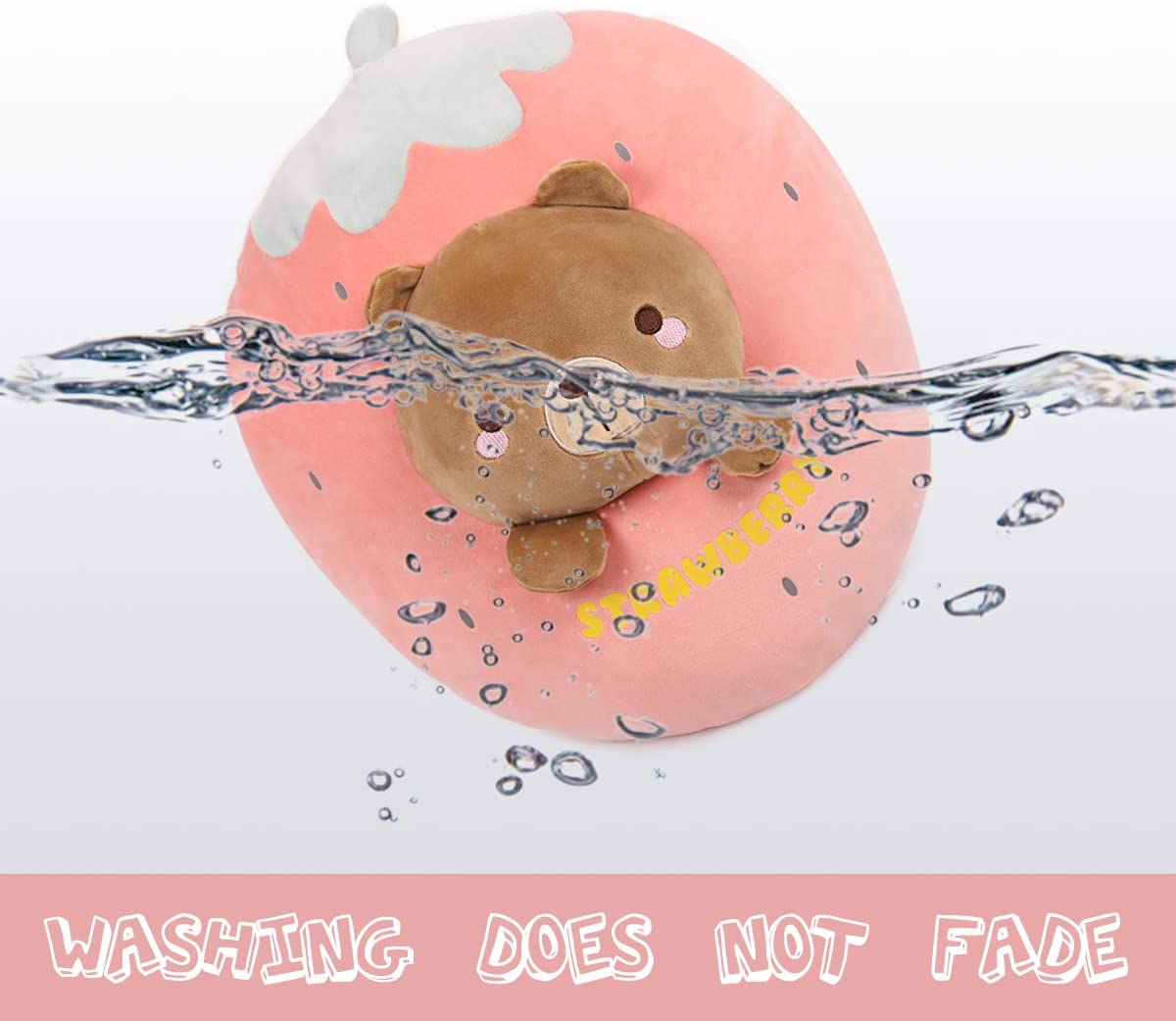 Arelux-home-Strawberry Bear Plush