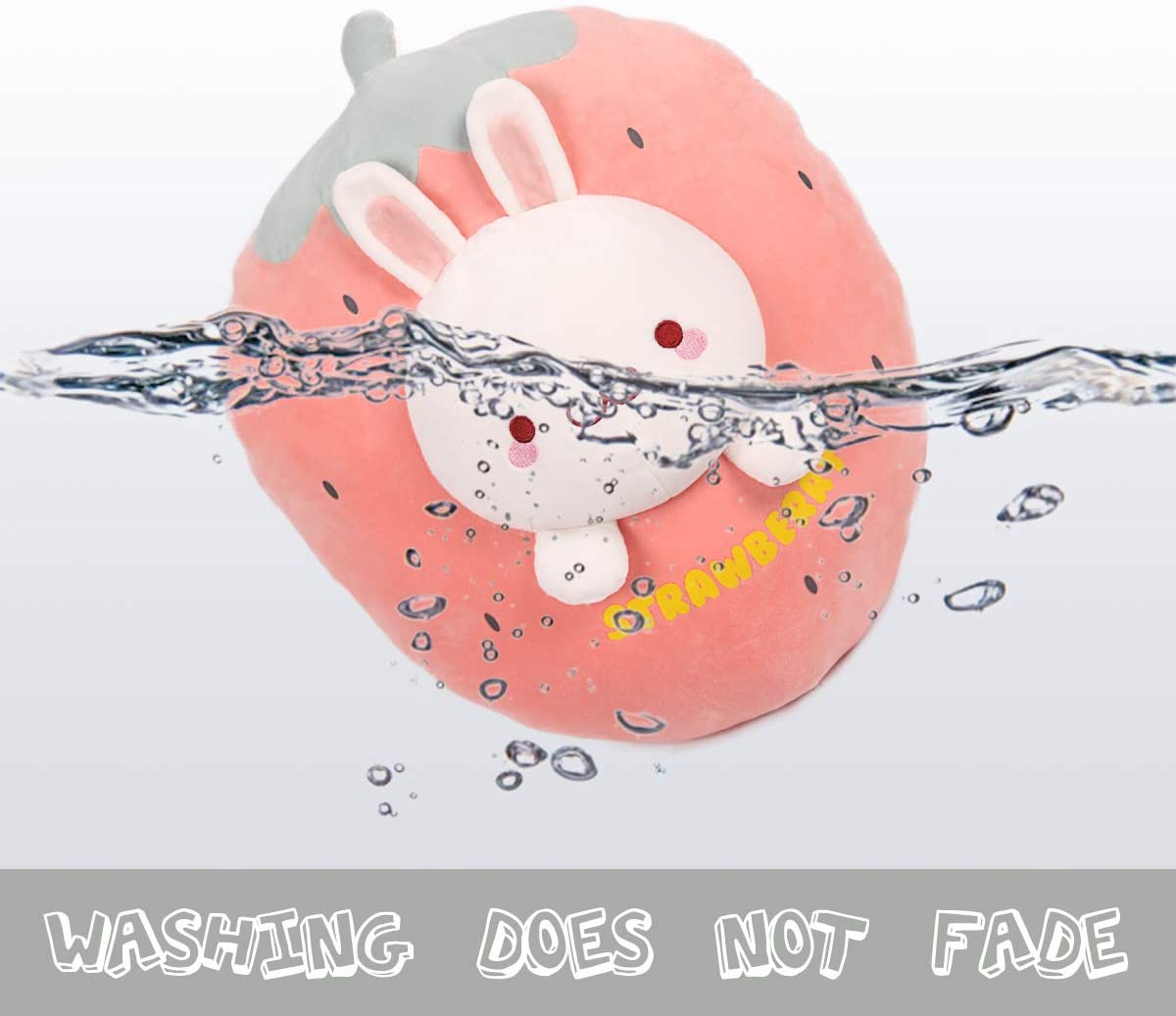 Arelux-home-Strawberry Bunny Plush