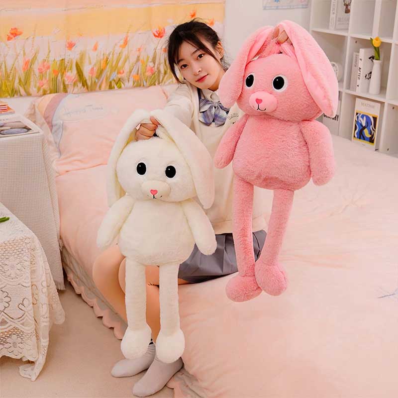 31 inch Big Adjustable Bunny Plush Doll