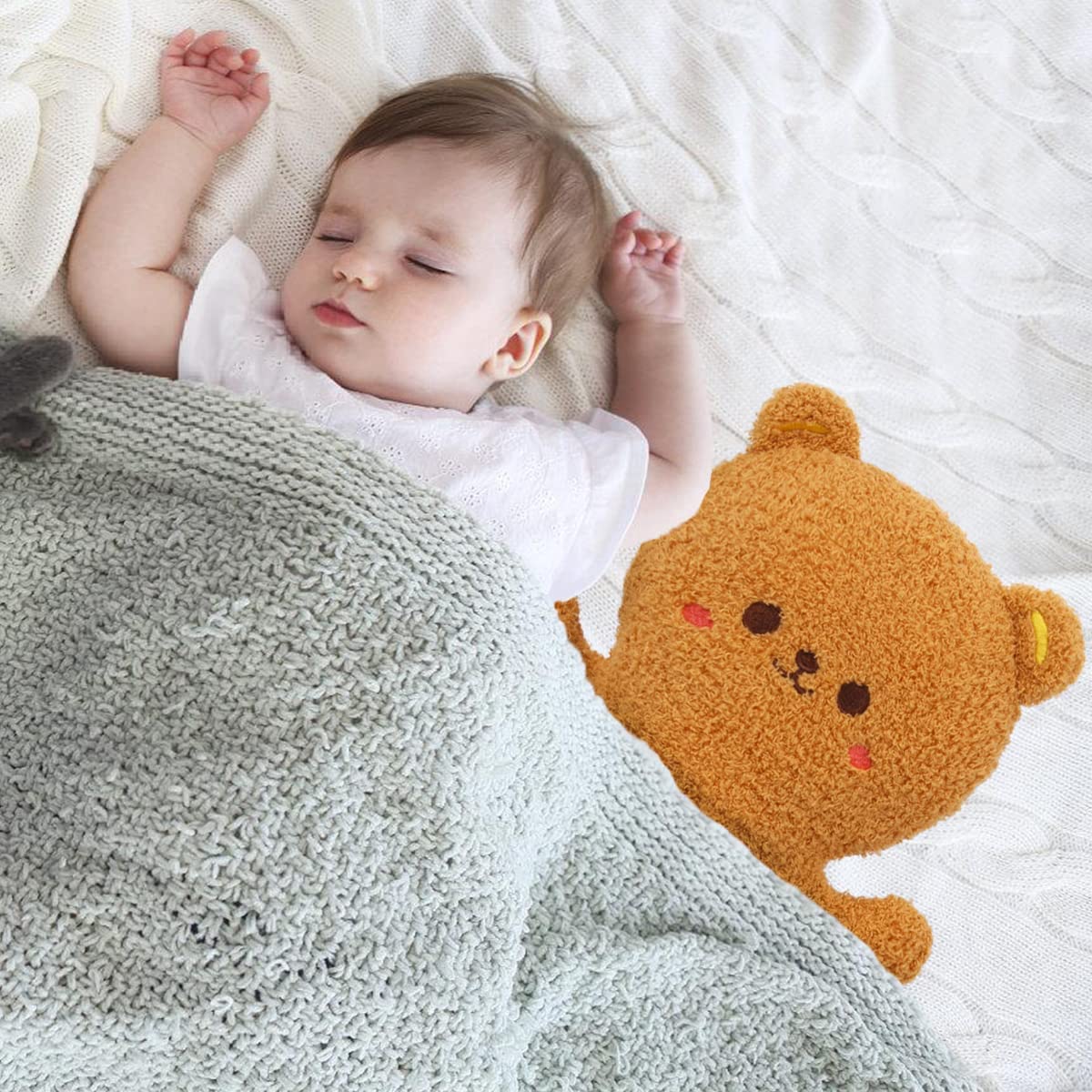 Arelux-home-Cute Bear Animal Plush Stuffed Pillows