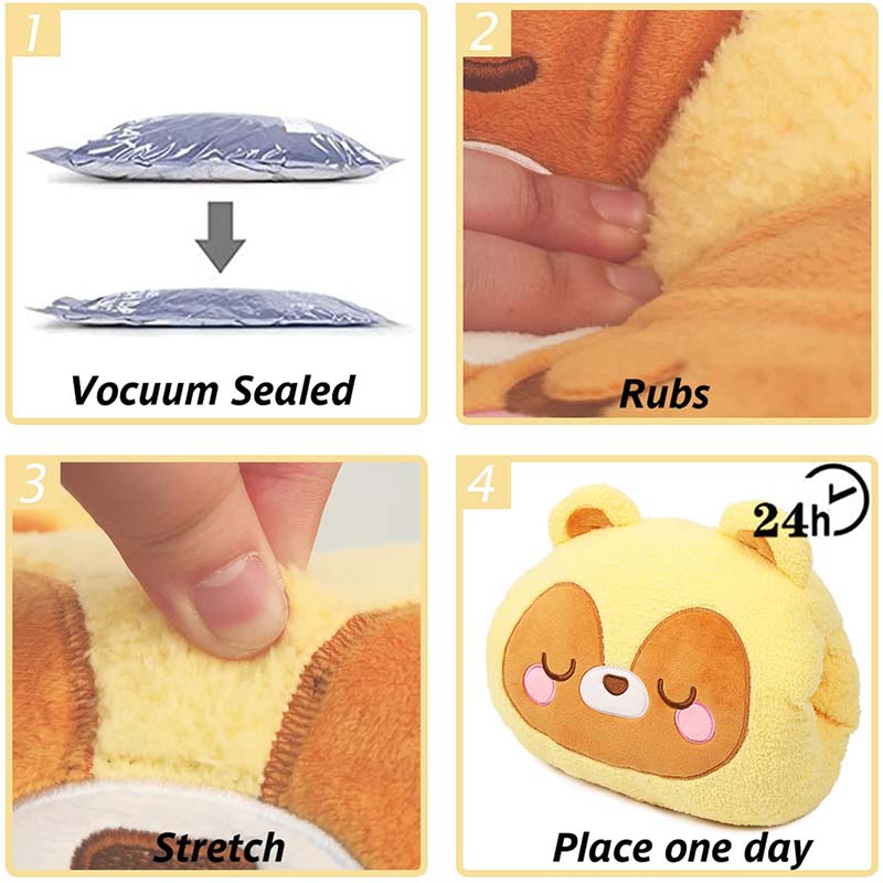 14 inch Cute Raccoon Animal Plush