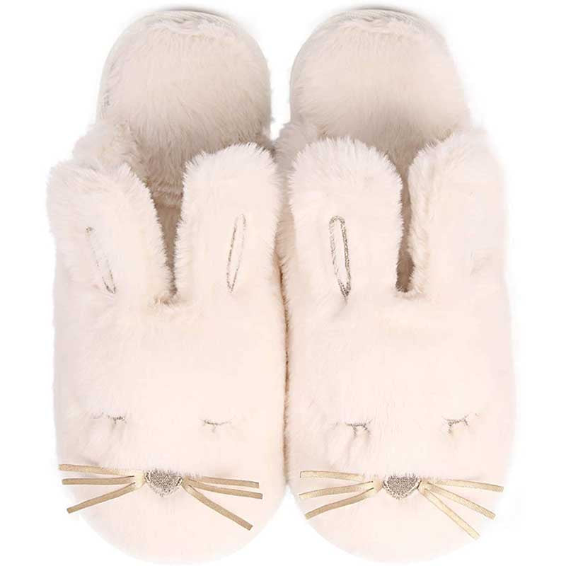 Women's Memory Foam Indoor Bunny Slippers