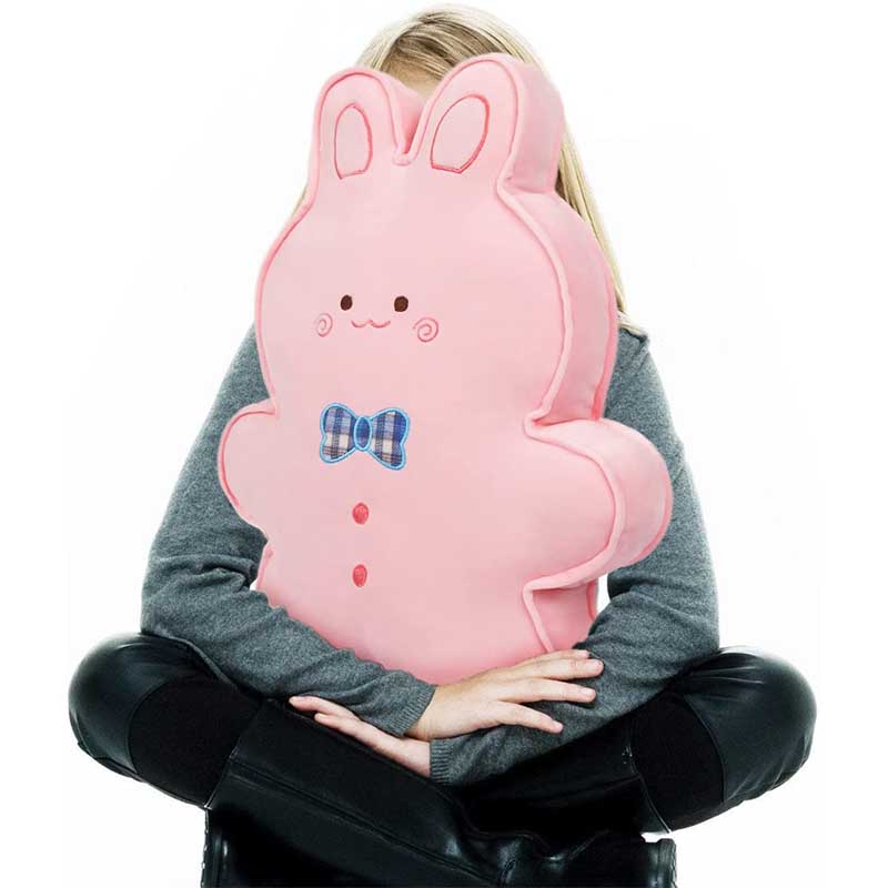 16 inch Cute Bunny Biscuit Plush