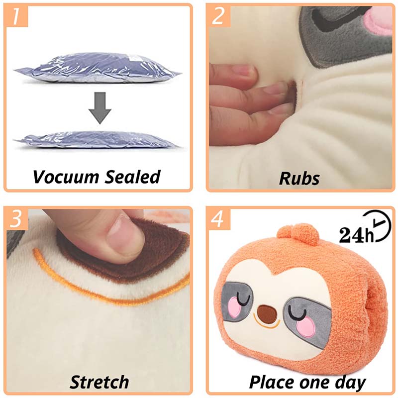 14 inch Cute Sloth Animal Plush