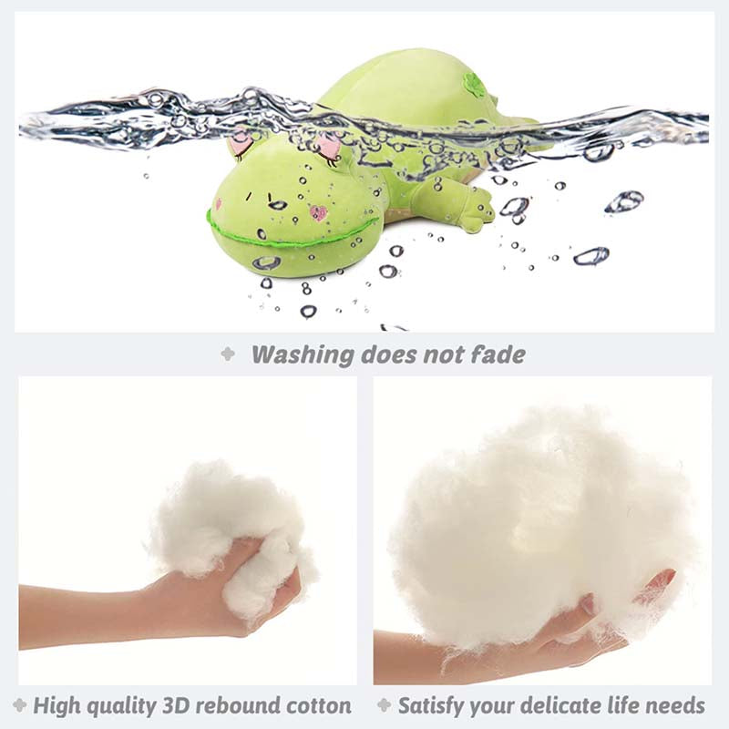 Green Frog Stuffed Animal