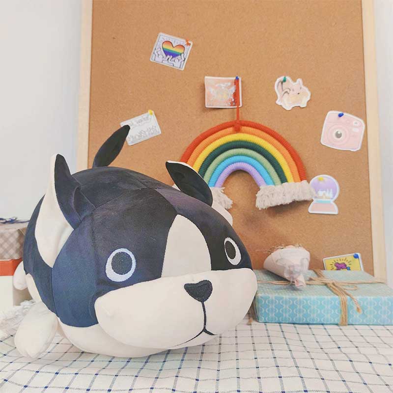 Bulldog Plush Pillow Stuffed Animal