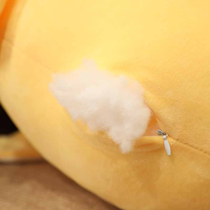 Kawaii Banana Shark Plush Pillow