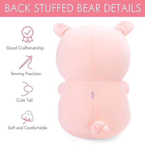 Cuddly Stuffed Pig Animal