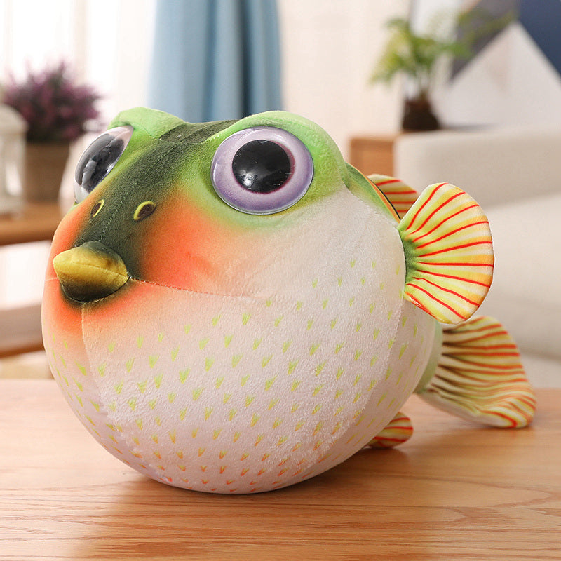 Puffer Fish Stuffed Animal Funny Plush 3 Sizes New Arrival Creative