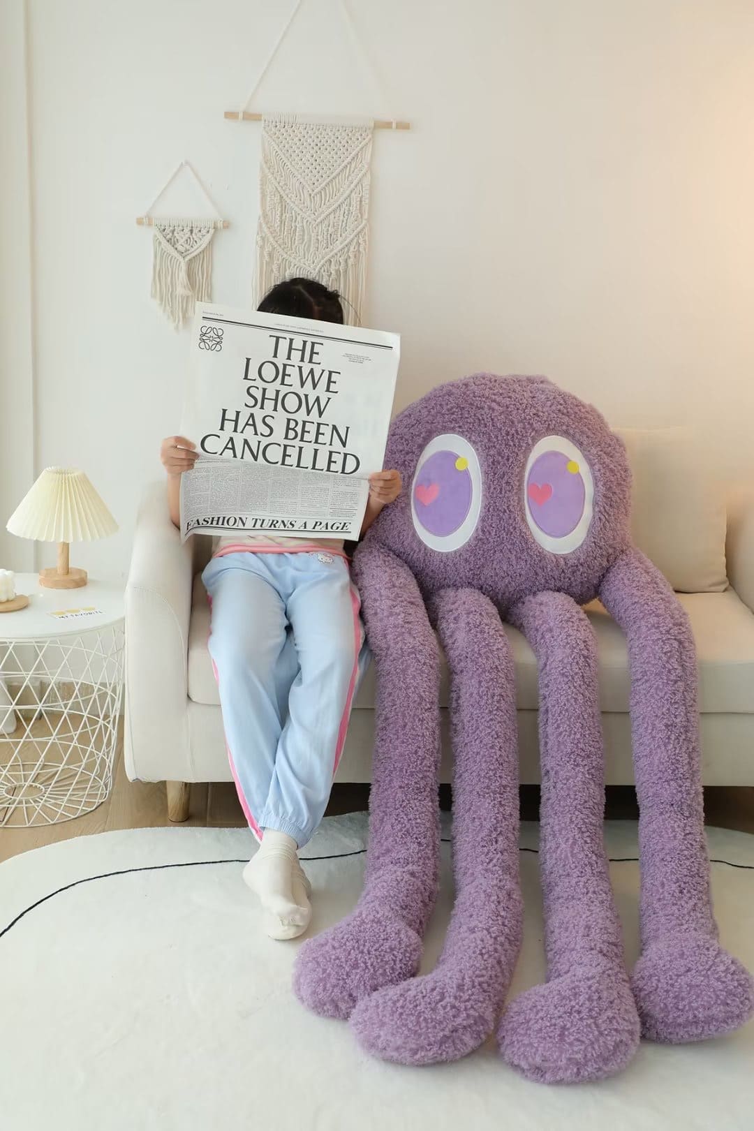 Cute Octopus Plush Long Legs Stuffed Animal