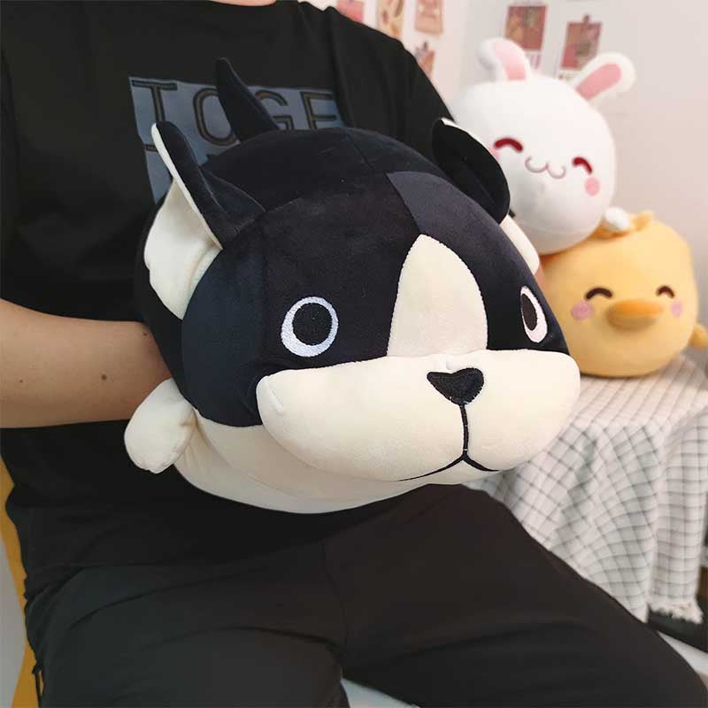 Bulldog Plush Pillow Stuffed Animal