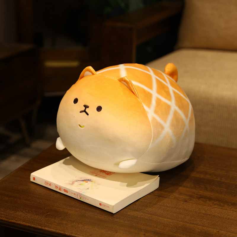Kawaii Bread Shiba Inu Weighted Stuffed Animal