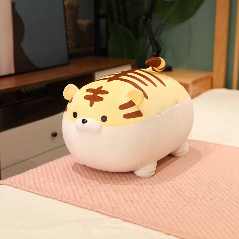 Kawaii Chubby Tiger Weighted Stuffed Animal