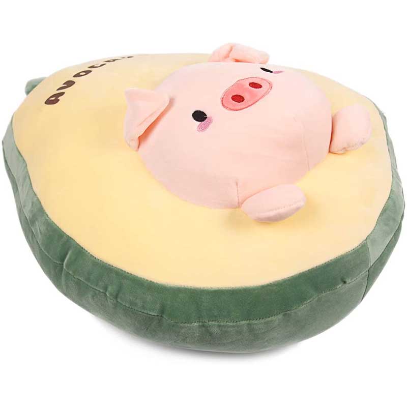 Avocado Piggy Plush Stuffed Animal Arelux-home