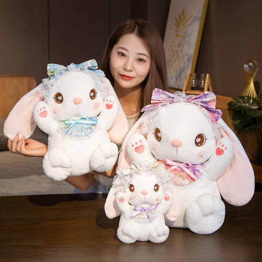 Kawaii Rabbit with large ears Cute Stuffed Animal