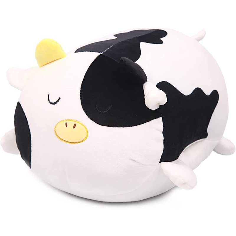 Kawaii Cow Plush Pillow