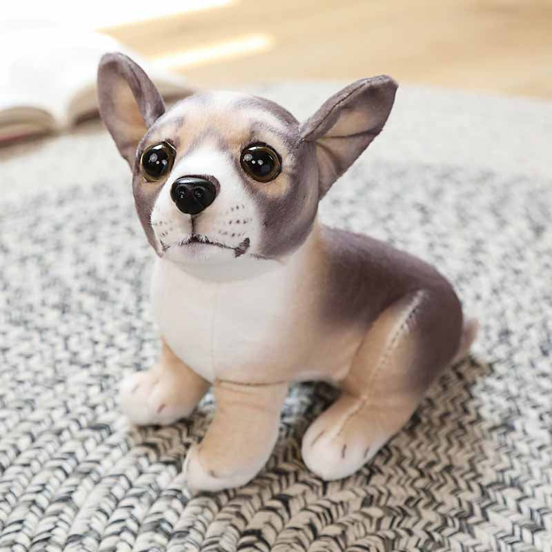 Simulated Chihuahua Dog Stuffed Animal