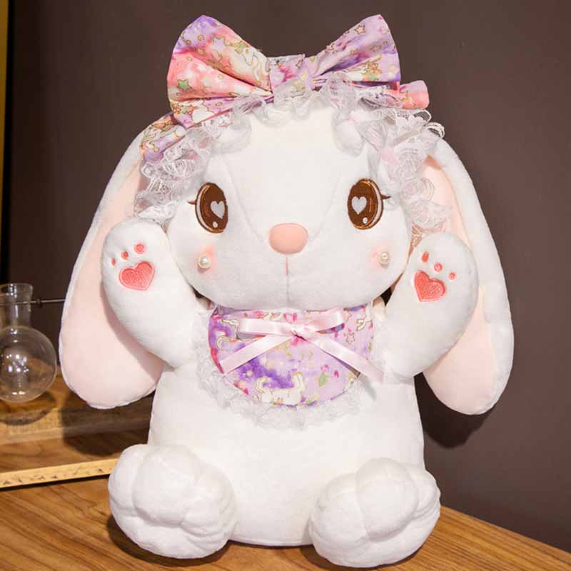 Kawaii Rabbit with large ears Cute Stuffed Animal