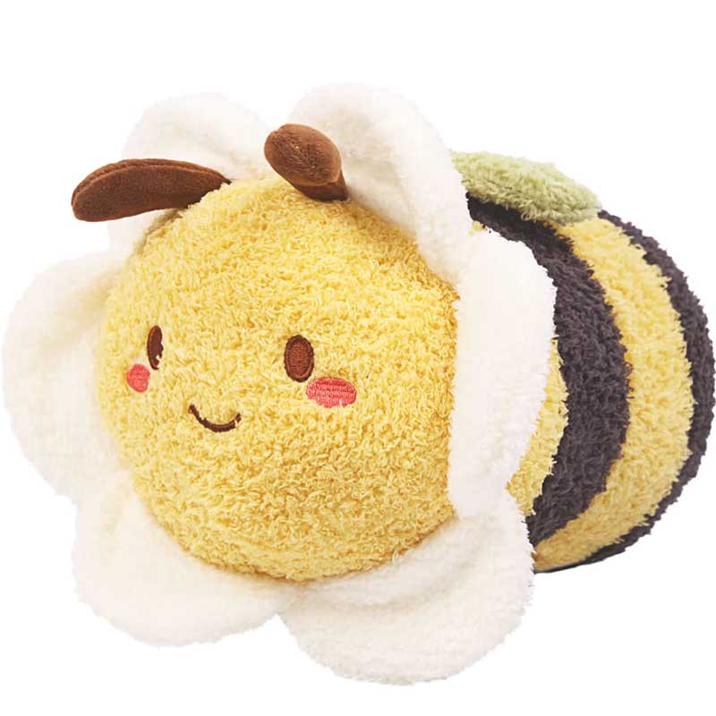 Cute Bee Plush Toy Yellow