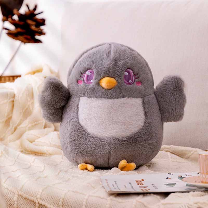 Kawaii Tit Plush Bird Stuffed Animal 14 inch