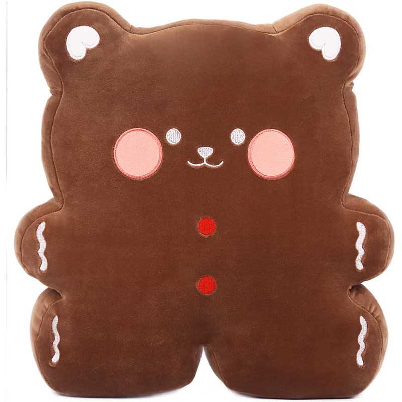 15 inch Cute Bear Biscuit Plush