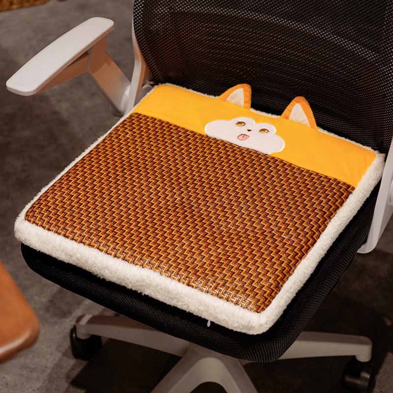 Cute Animal Seat Cushion with Summer Mat 16 inch