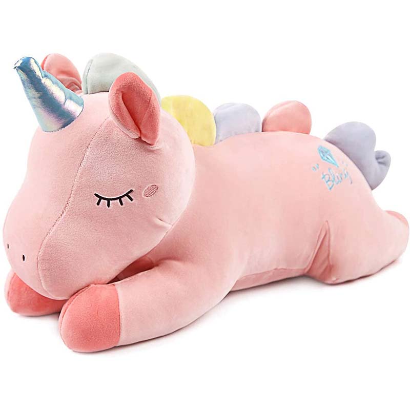 Cute Pink Giant Stuffed Unicorn Plush