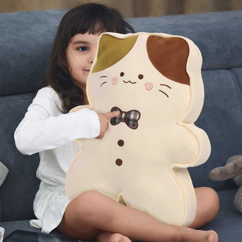 16 inch Cute Cat Biscuit Plush