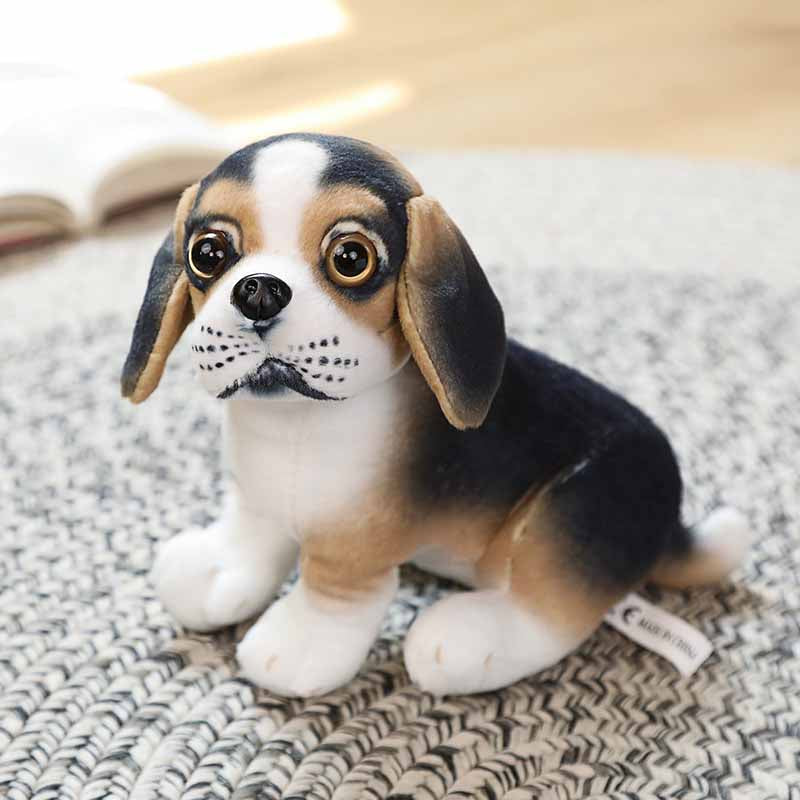 Simulated Miguel dog Stuffed Animal