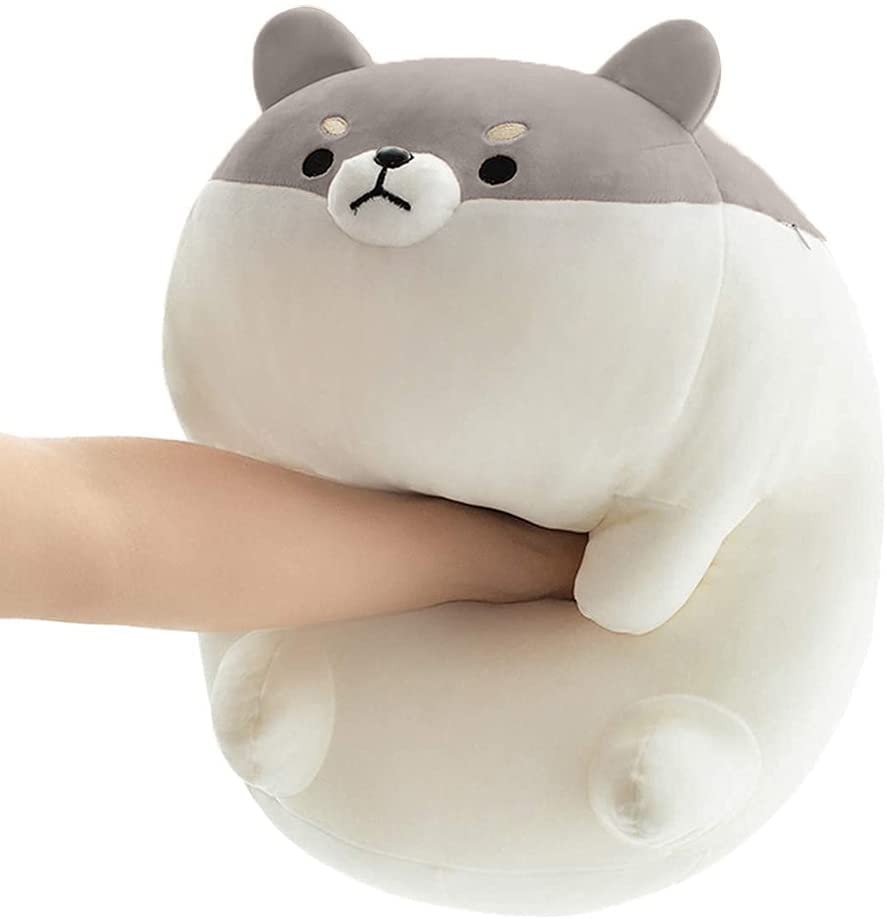 Kawaii Shiba Inu Plush Grey